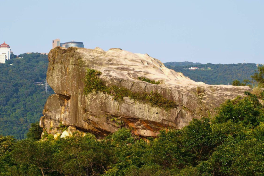 Battleship Rock, a landmark of Yang-Ming Campus, overlooks the hillside where Taiwan's biomedical revolution began.