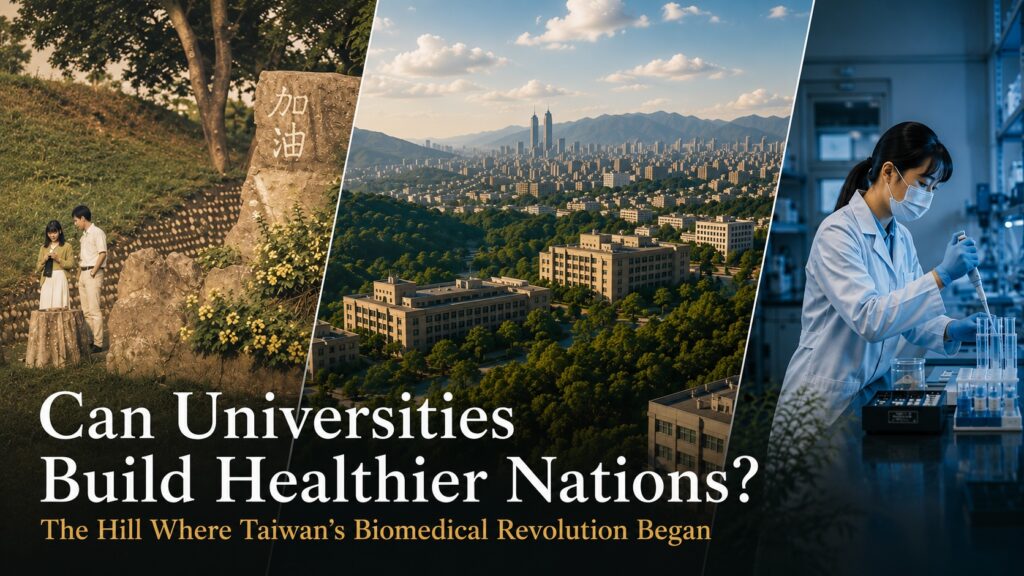 NYCU ELITE No.42: Can Universities Build Healthier Nations? The Hill Where Taiwan’s Biomedical Revolution Began