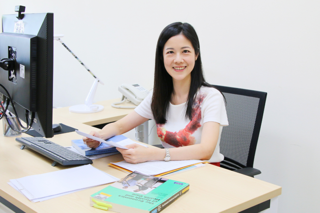 Li-Lin Liang, an associate professor at NYCU’s Institute of Public Health